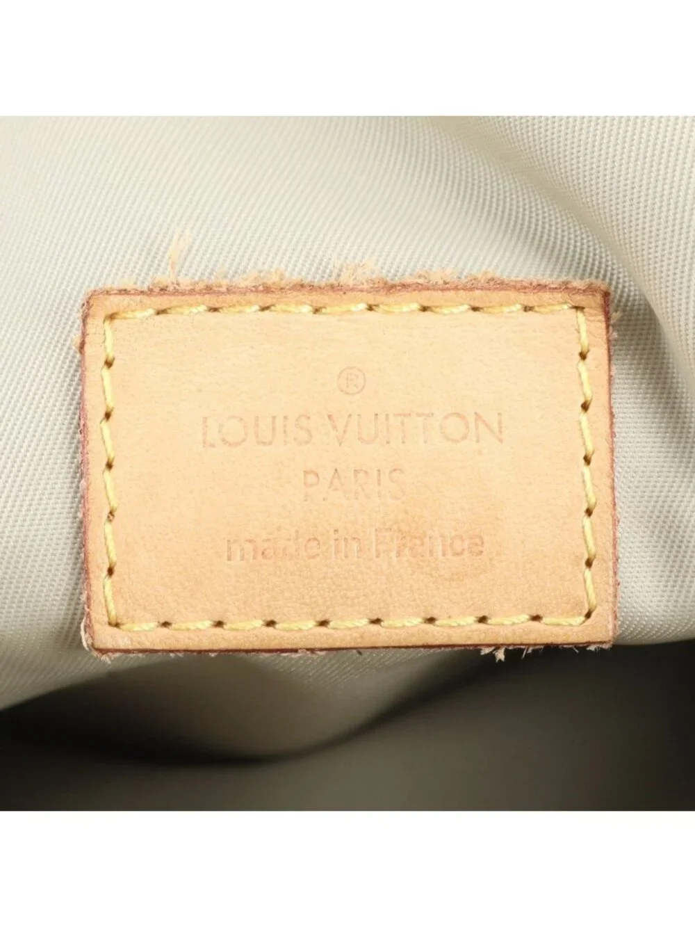 Louis Vuitton Damier Jean Citadin Leather Shoulder Bag Crossbody Messenger
